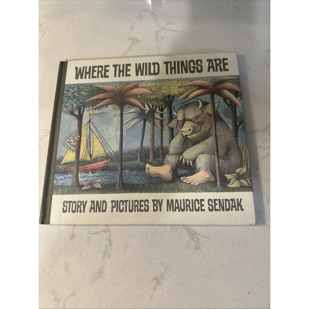 WHERE THE WILD THINGS ARE by Sendak  1963 Collectable 25th Anniversary Edition